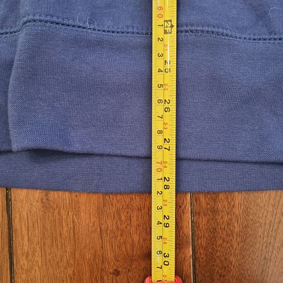 Chicago Cubs WRIGLEY FIELD Hoodie 100 Years Patch 1914-2014 Blue Size Medium M - Picture 5 of 10